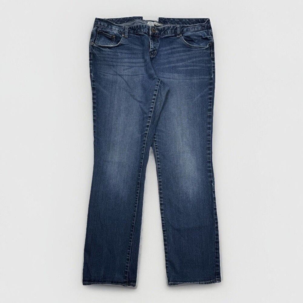 Maurices Jeans Juniors 15/16 Alayna Skinny Low Waist Blue Denim Measures 36 x 30